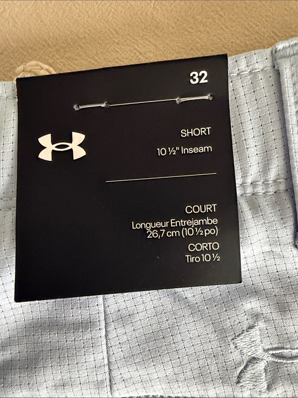 Under armour BNWT Light Blue Men's Performance Shorts - Picture 2 of 4